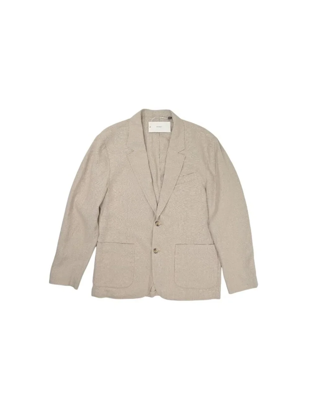 Vince Relaxed Hemp Blazer M90594952 in Pumice Rock
